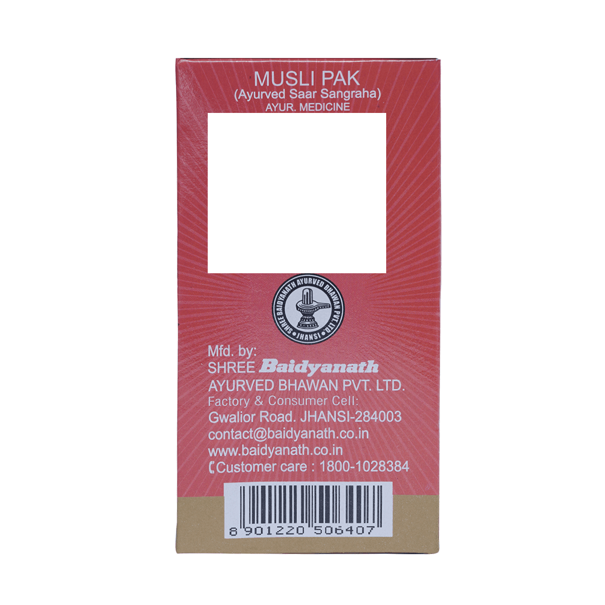 Baidyanath (Jhansi) Musli Pak - 100gm | Reduces Fatigue & Increases Stamina Powder