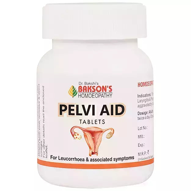 Bakson's Pelvi Aid Tablet - 75 Tablets - Pack of 2