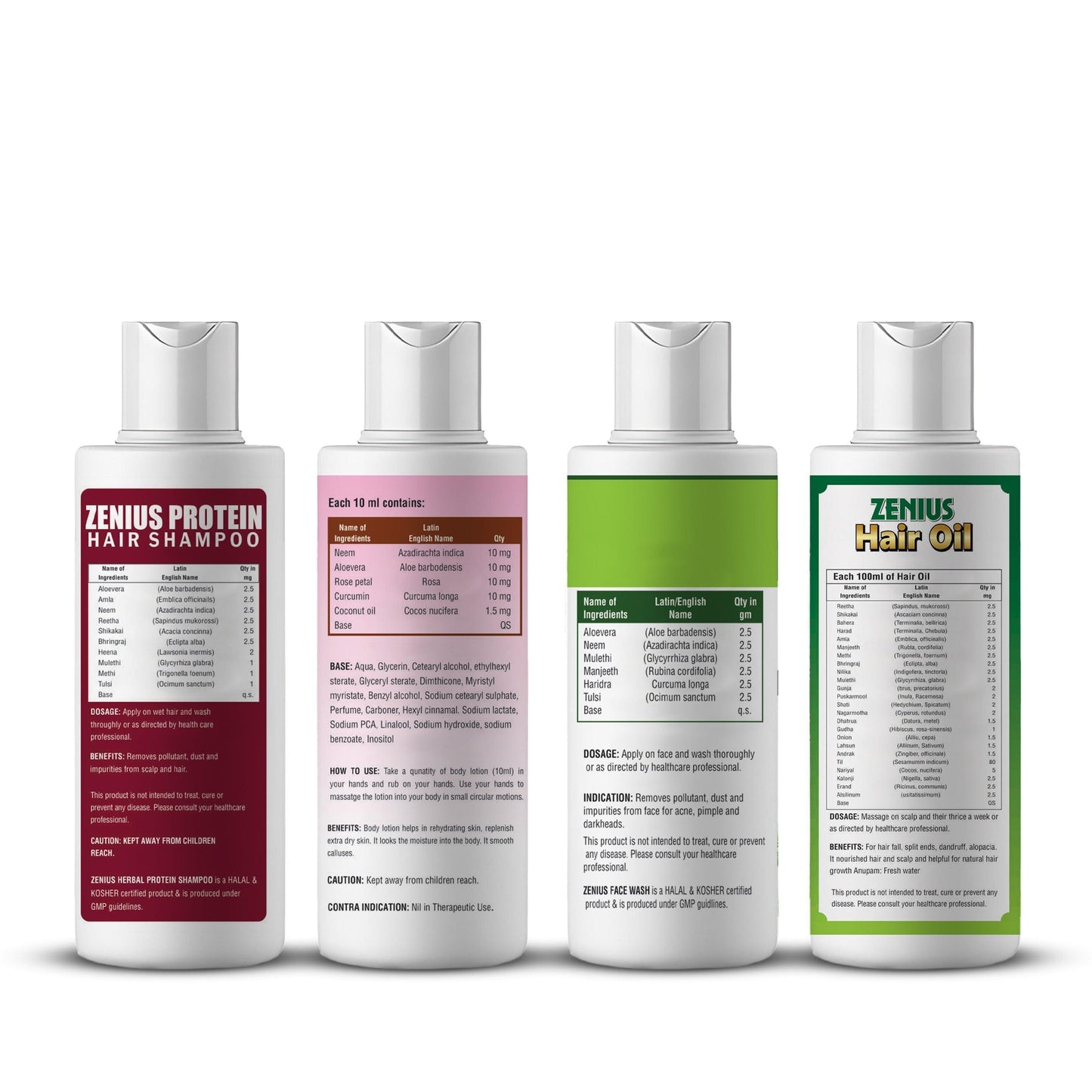 Zenius Beauty Care Kit for brilliant skin advanced moisturizing and hydrating kit