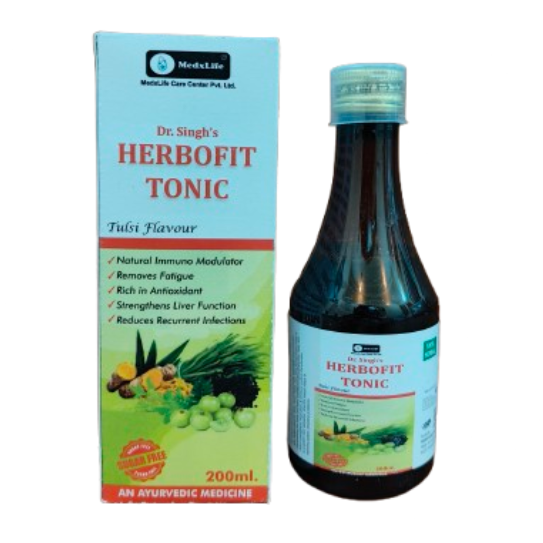 Dr. Singh’s Herbofit Tonic (Tulsi Flavour) - 200ml