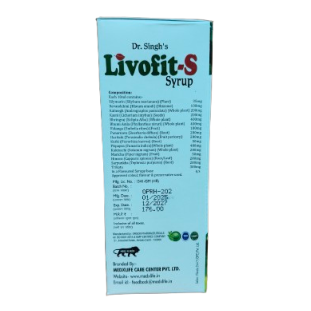 Dr. Singh’s Livofit-S Syrup - 200ml