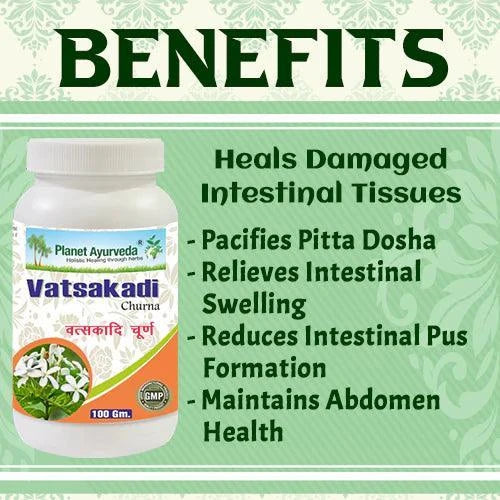 Planet Ayurveda Vatsakadi Churna - 100gm Churna