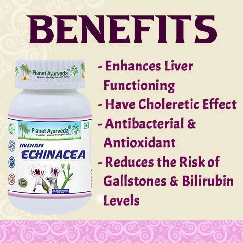 Planet Ayurveda Indian Echinacea Capsule - 60 Vege Capsules