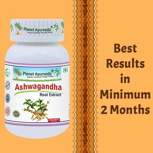 Planet Ayurveda Ashwagandha Capsule - 60 Capsules