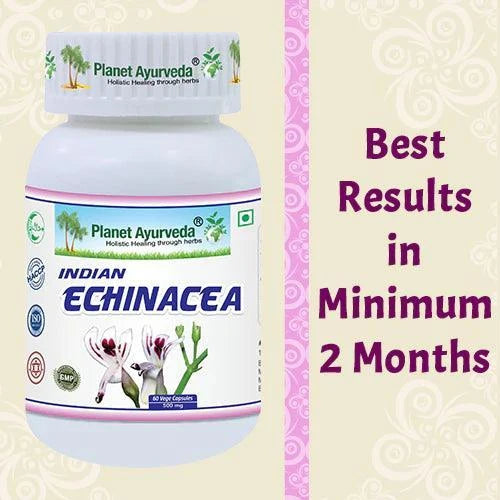 Planet Ayurveda Indian Echinacea Capsule - 60 Vege Capsules