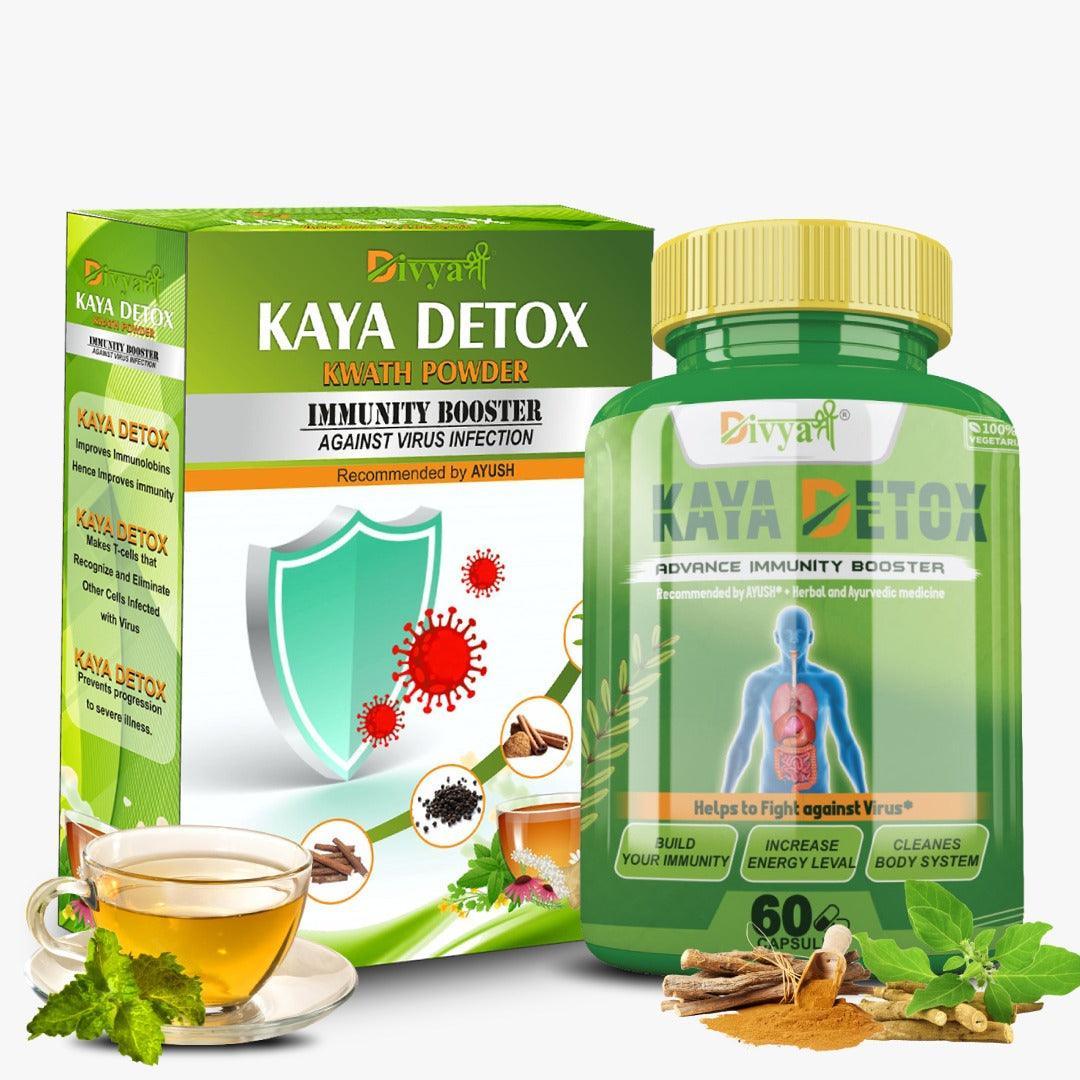 Divya Shree Kaya Detox Capsule & Kwath Kadha Powder