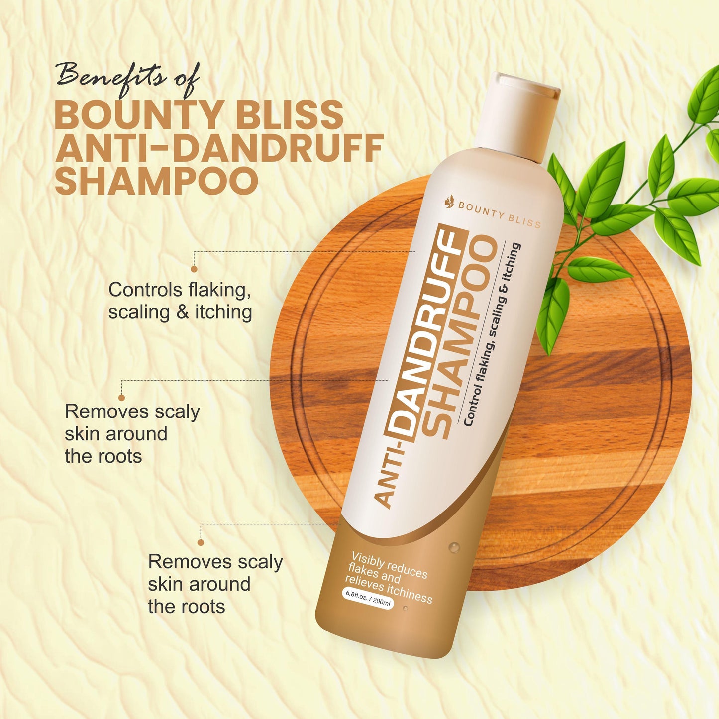Bounty Bliss Anti-Dandruff Shampoo - 200ml