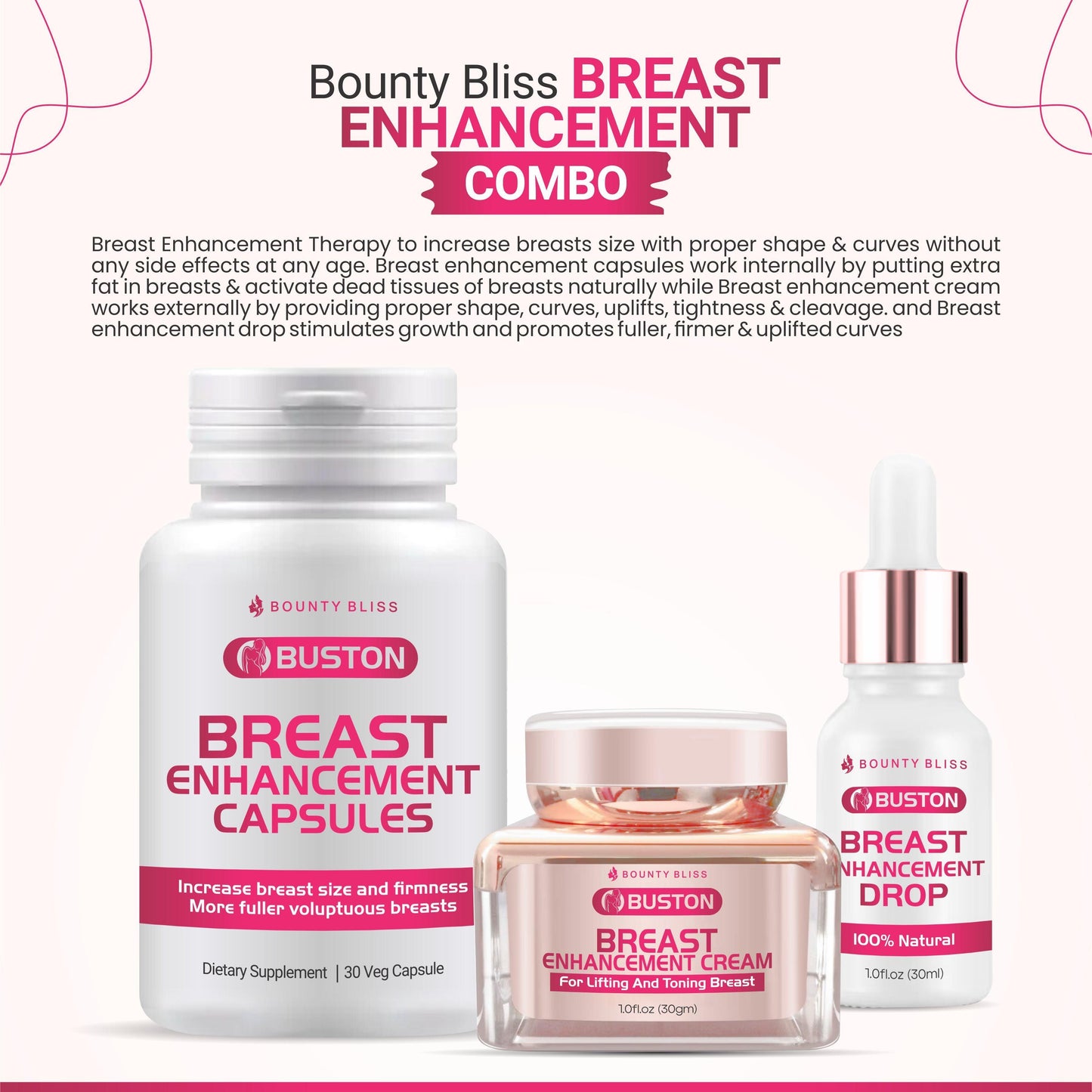 Bounty Bliss Breast Enhancement Combo Pack
