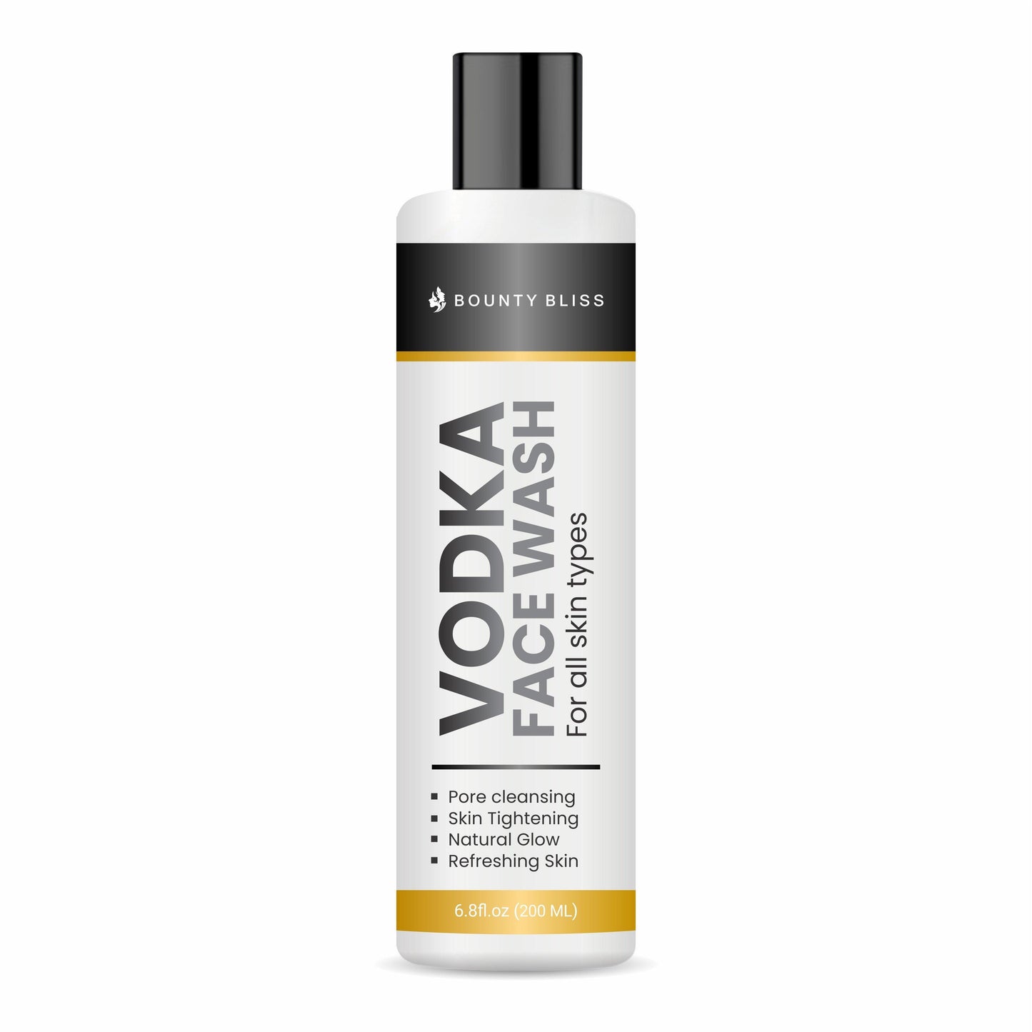 Bounty Bliss Vodka Face Wash Barrier Repair + Hydrating Gentle Face Wash Face Wash For Dry Skin, Normal Skin & Sensitive Skin Gently Cleanses Skin From Dirt & Oil For Unisex - 200ml