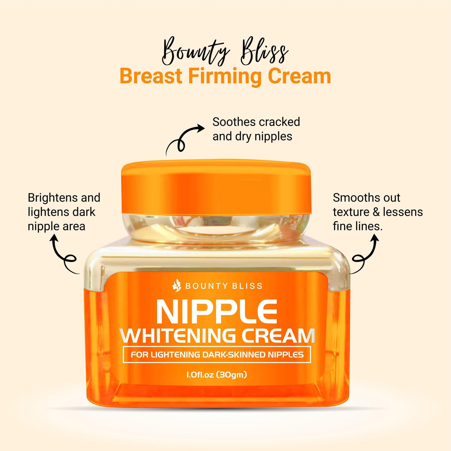 Bounty Bliss Nipple Whitening Cream - 30gm