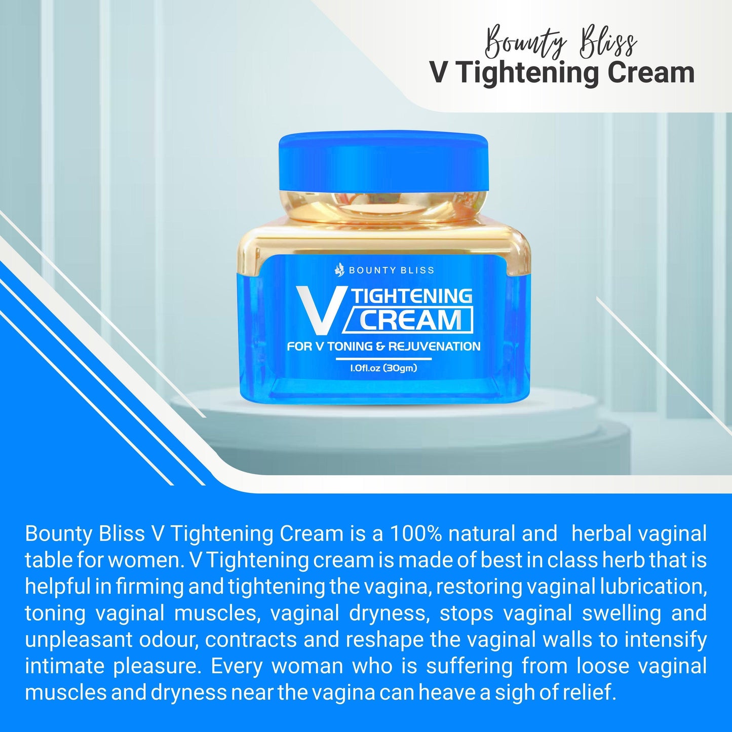 Bounty Bliss V Tightening Cream - 30gm