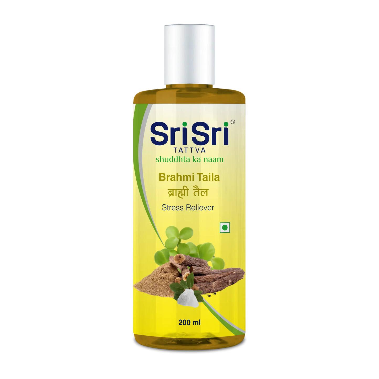 Sri Sri Tattva Brahmi Taila | Stress Reliever | 200ml