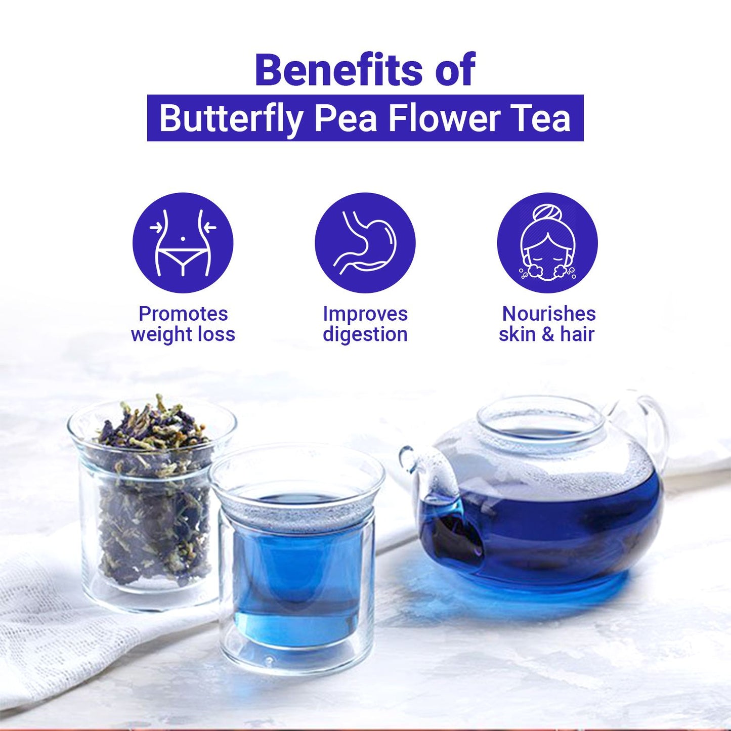 Vanalaya Butterfly Pea Flower Tea - 25gm