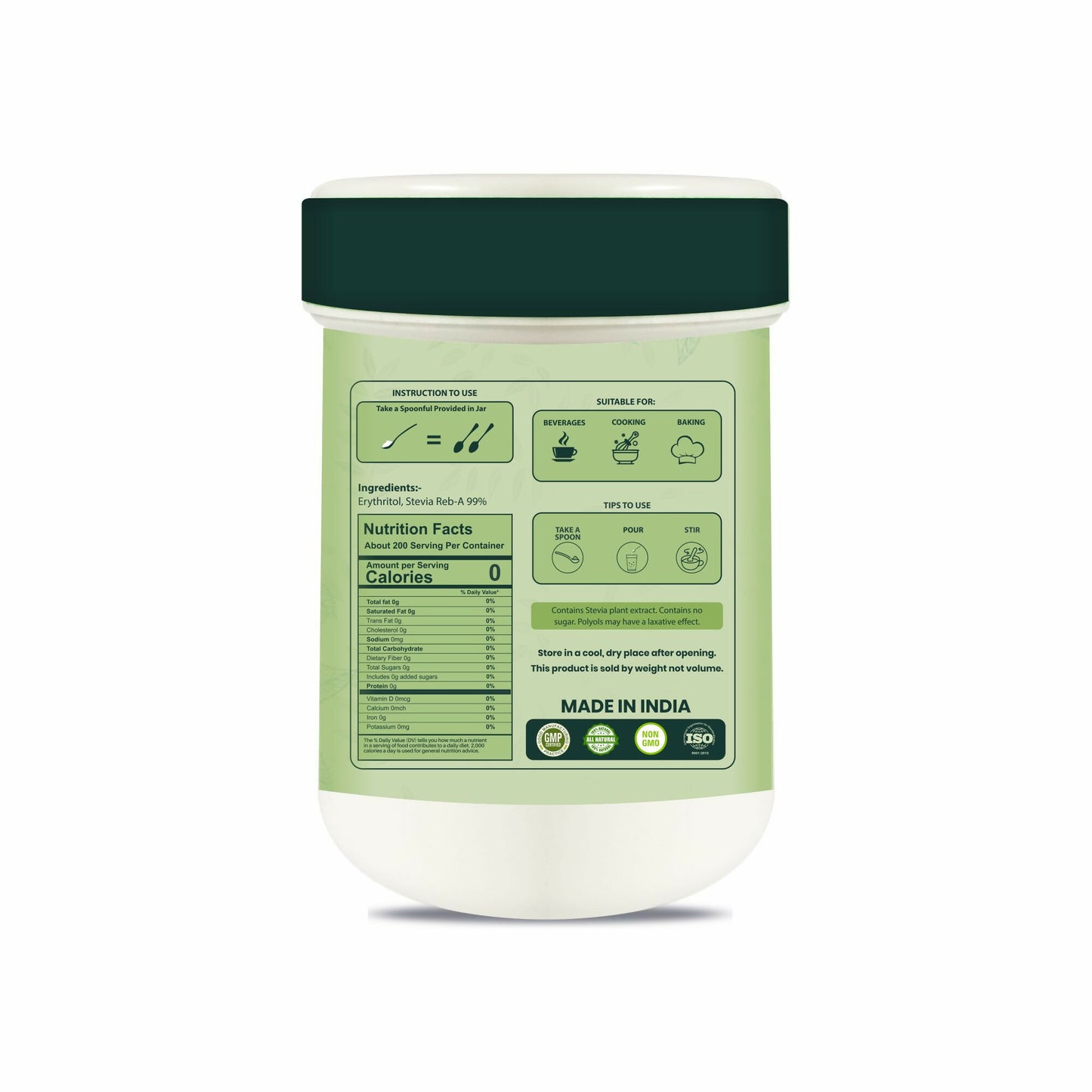 STEVIA 200G POWDER 2