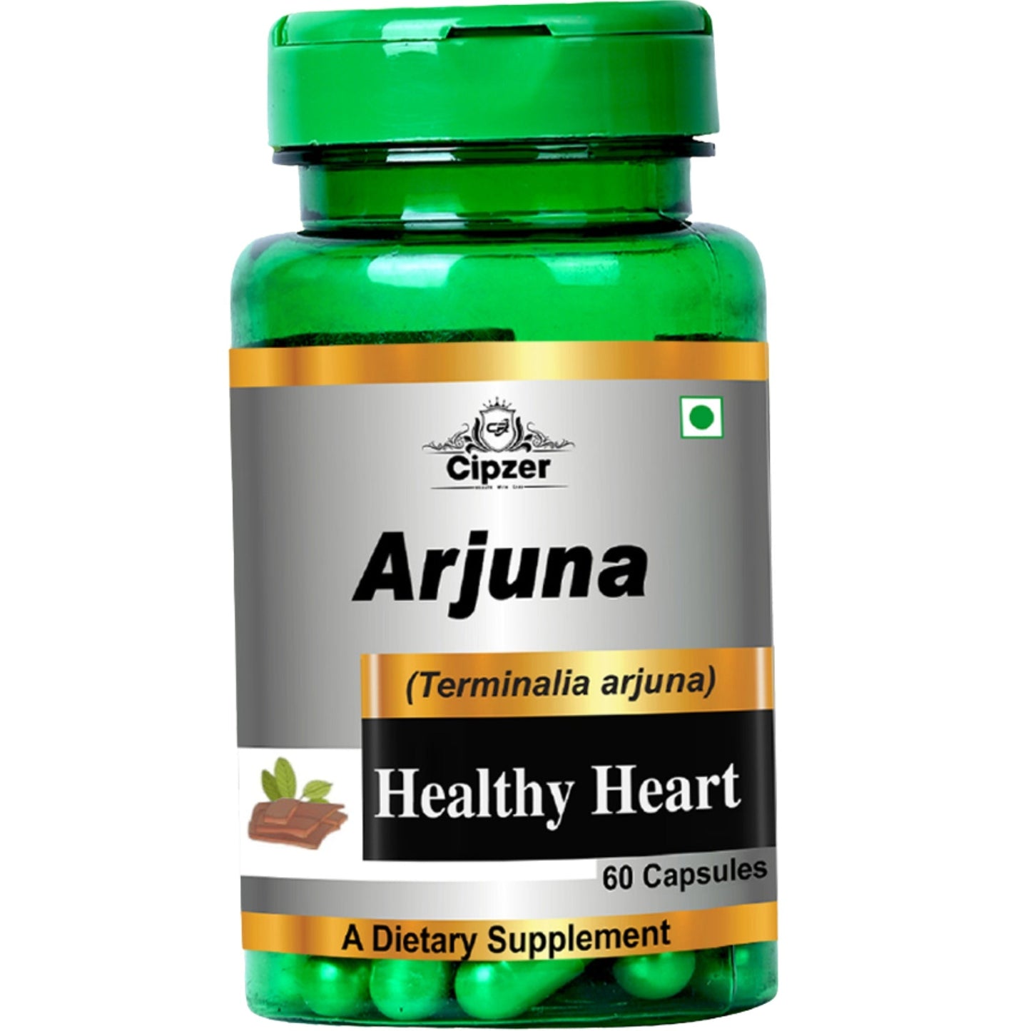 Cipzer Arjuna Capsules | Heart Health, Blood Pressure Control, Cholesterol Balance & Cardiac Wellness