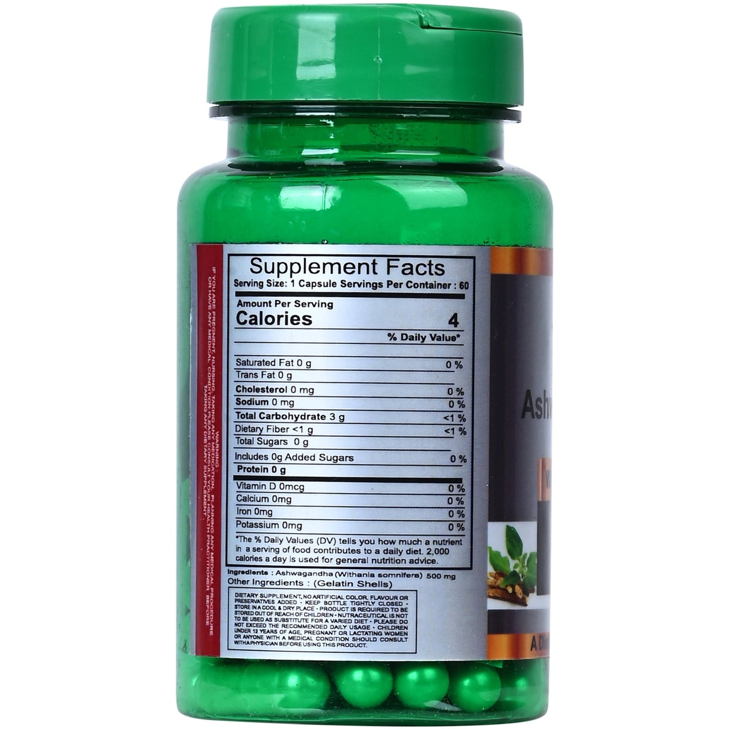 Cipzer Ashwagandha Capsules | Stress Relief, Immunity Boost, Stamina, Energy & Vitality Support