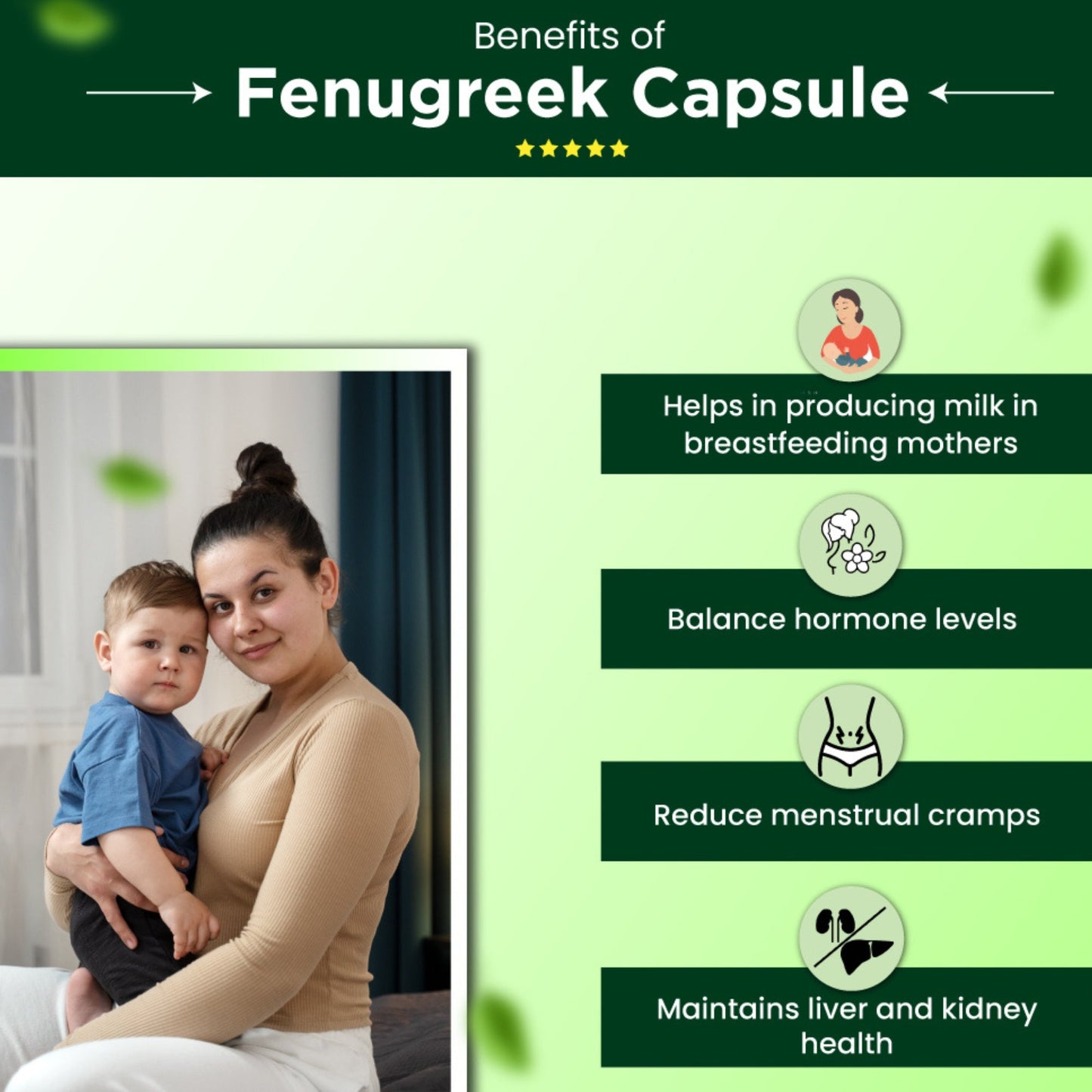 Cipzer Fenugreek Capsules | Herbal Support for Digestion, Lactation, Blood Sugar & Heart Health