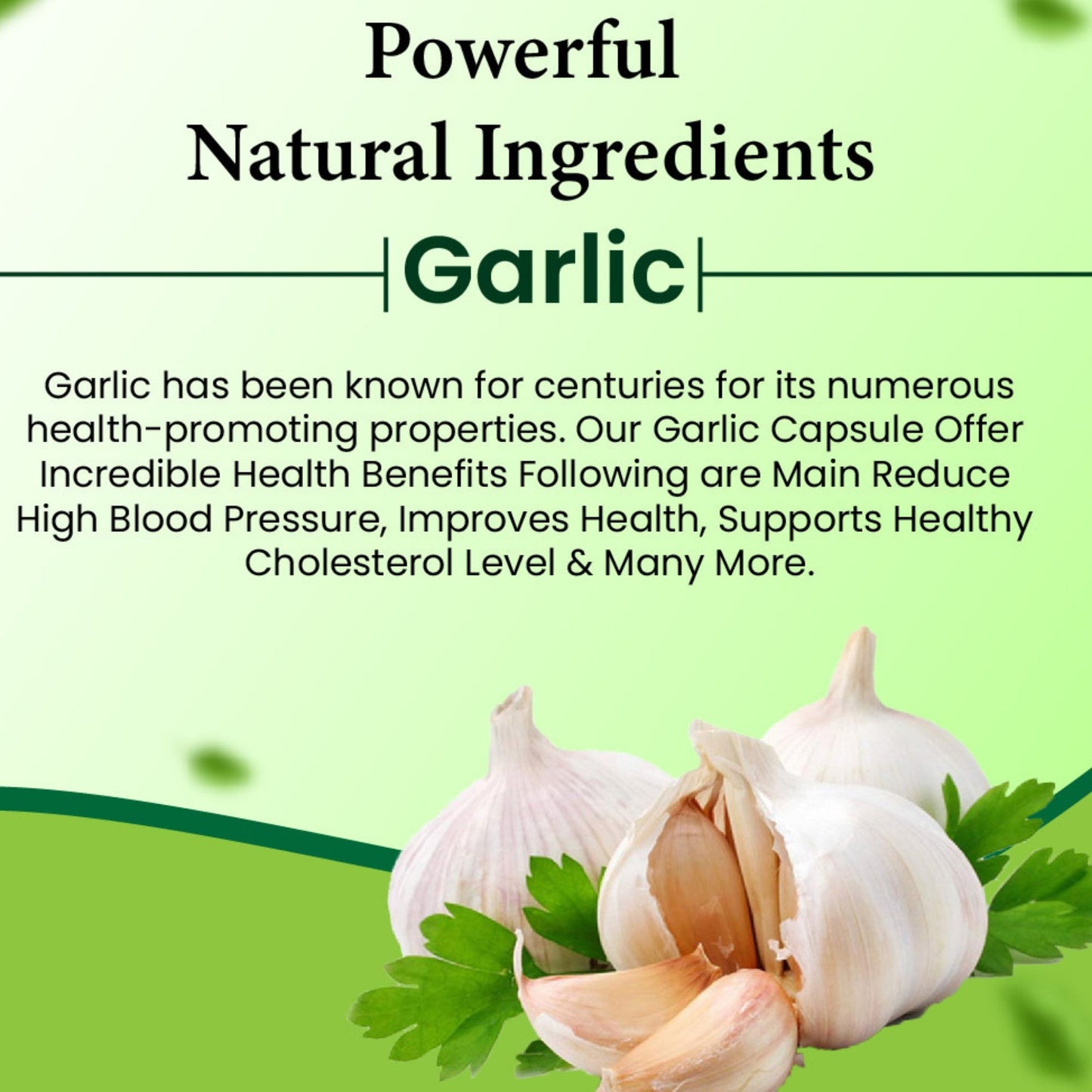 Cipzer Garlic Capsules | Heart Health, Cholesterol, Blood Pressure & Immunity Wellness Support