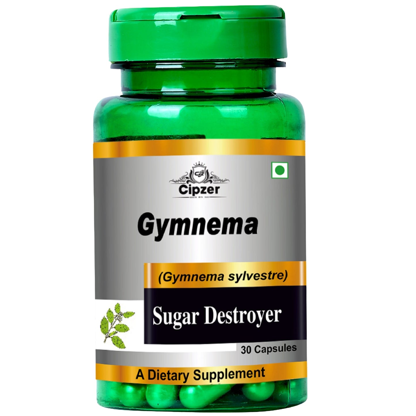 Cipzer Gymnema Capsules | Herbal Sugar Control, Weight Management & Metabolic Health Support