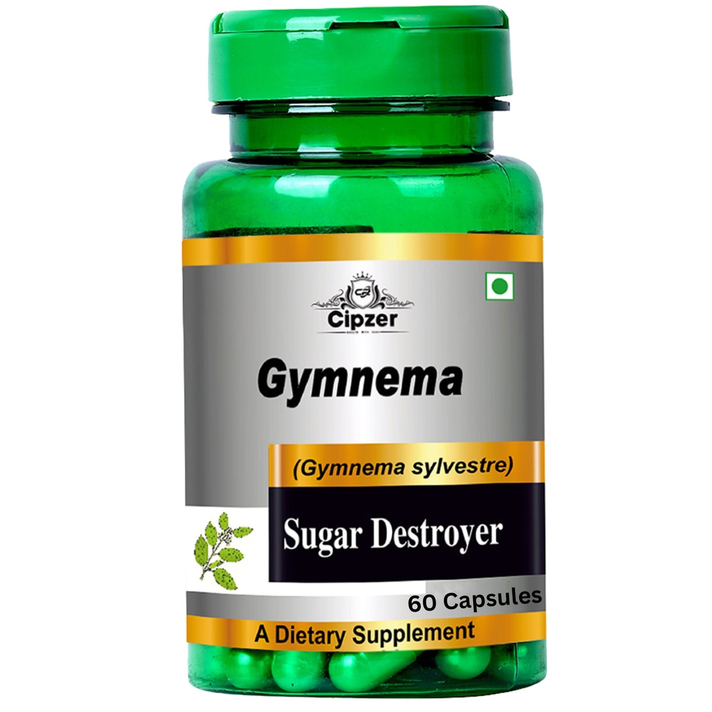 Cipzer Gymnema Capsules | Herbal Sugar Control, Weight Management & Metabolic Health Support