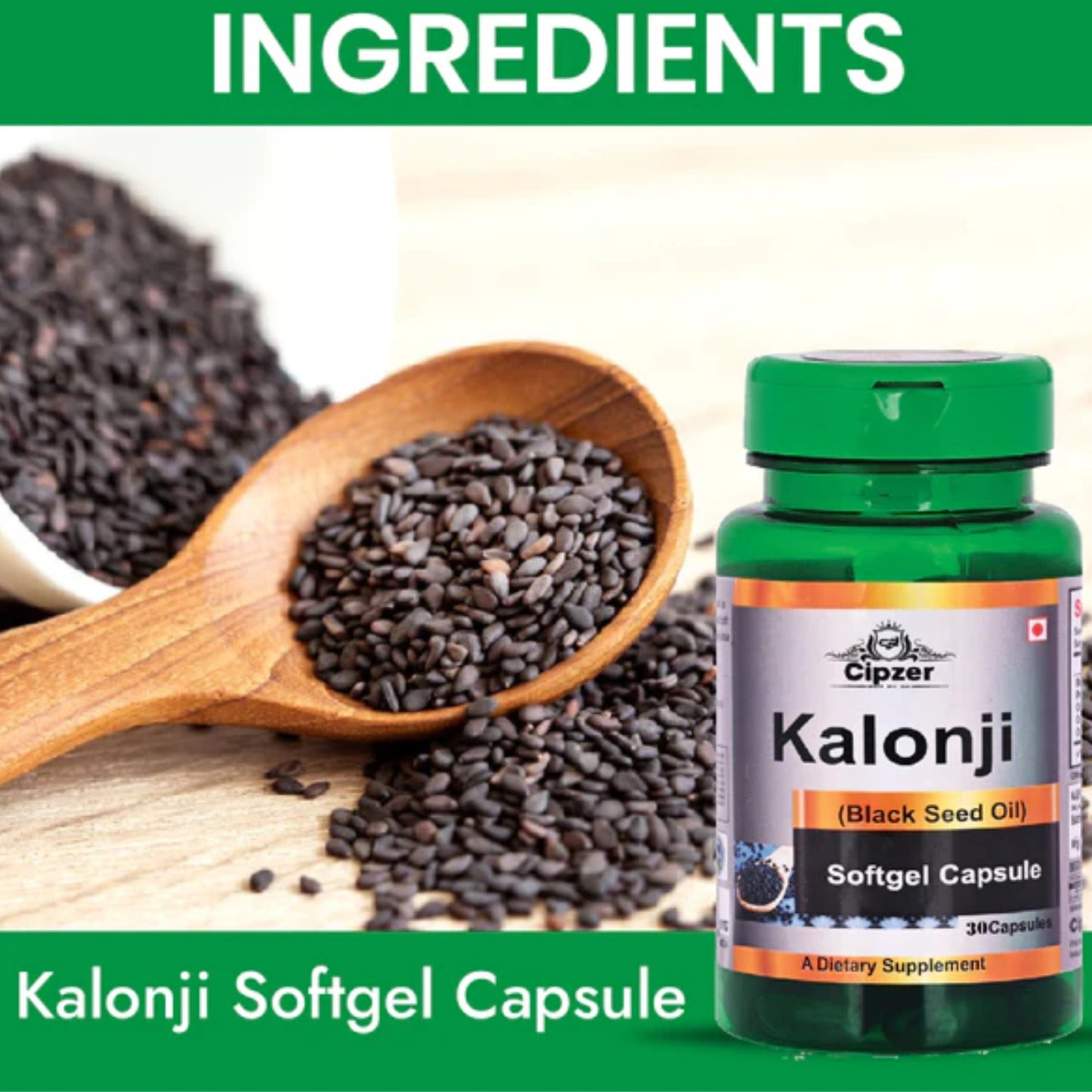 Cipzer Kalonji Softgel Capsule