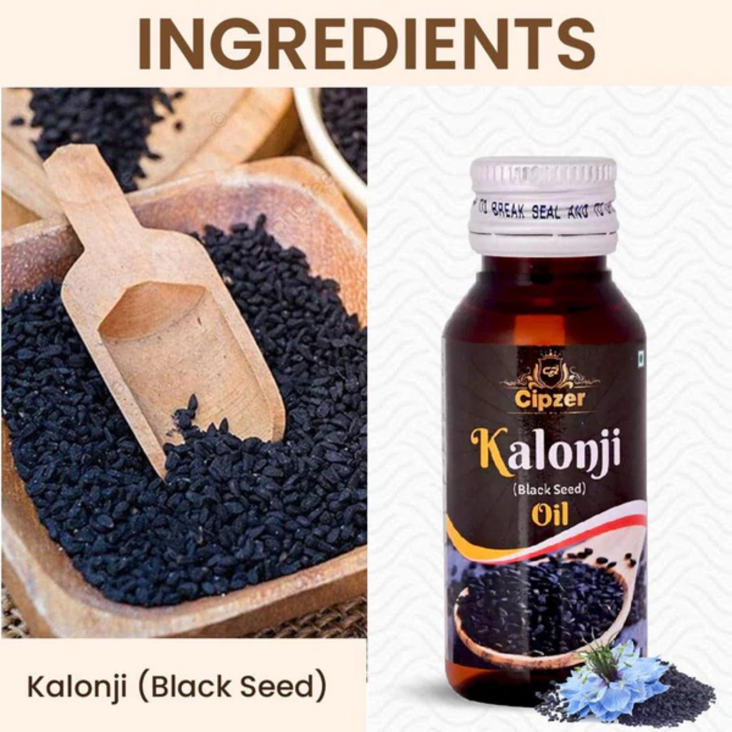 Cipzer Kalonji (Black Seed) Oil