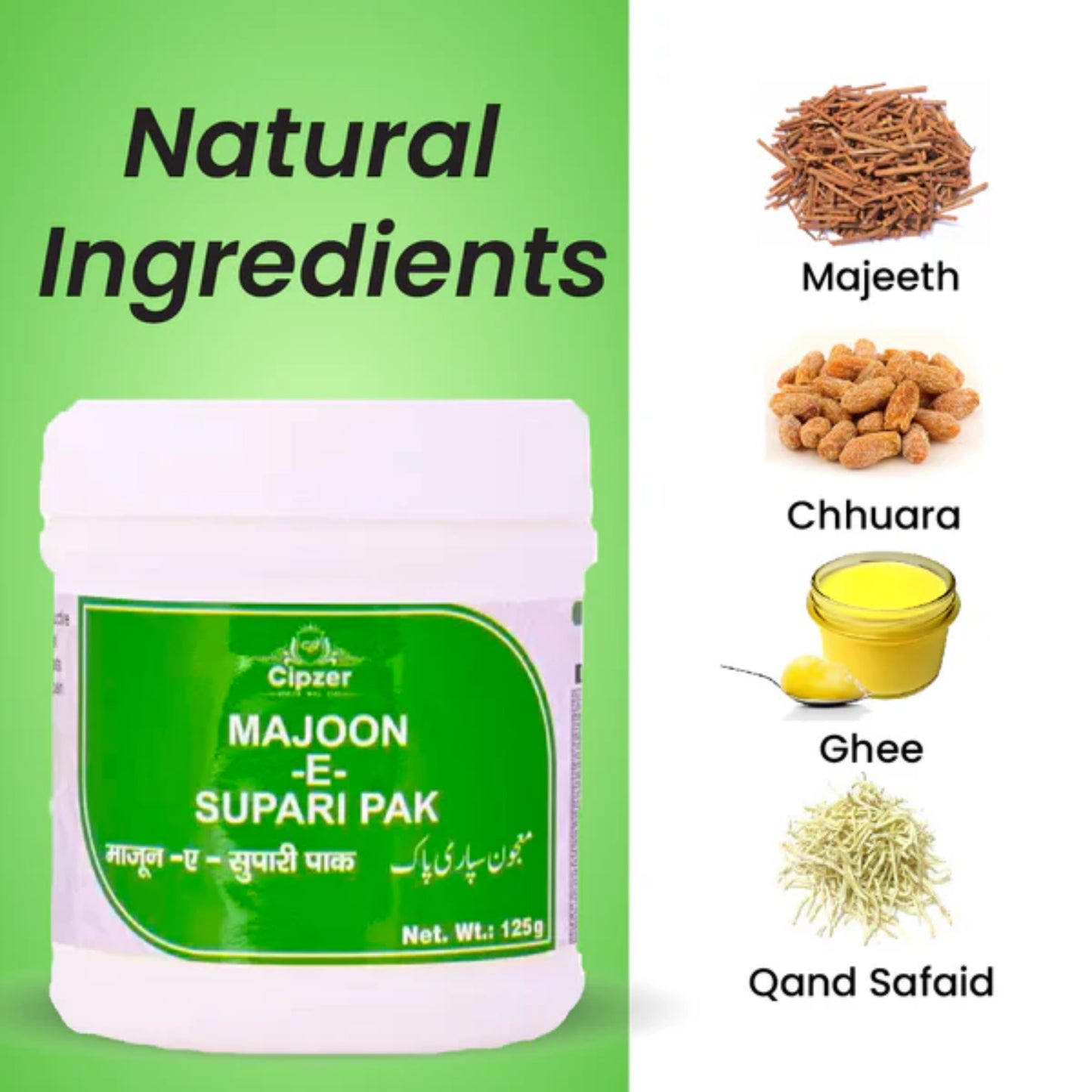 Cipzer Majoon-E-Supari Pak - 125gm | Women’s Health Tonic for Weakness, Uterine Care & Vitality