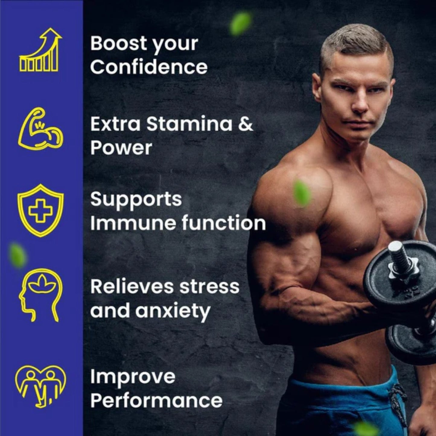 Cipzer Men Wellness 30 Capsules | Boost Stamina, Strength, Energy, Vitality & Male Performance