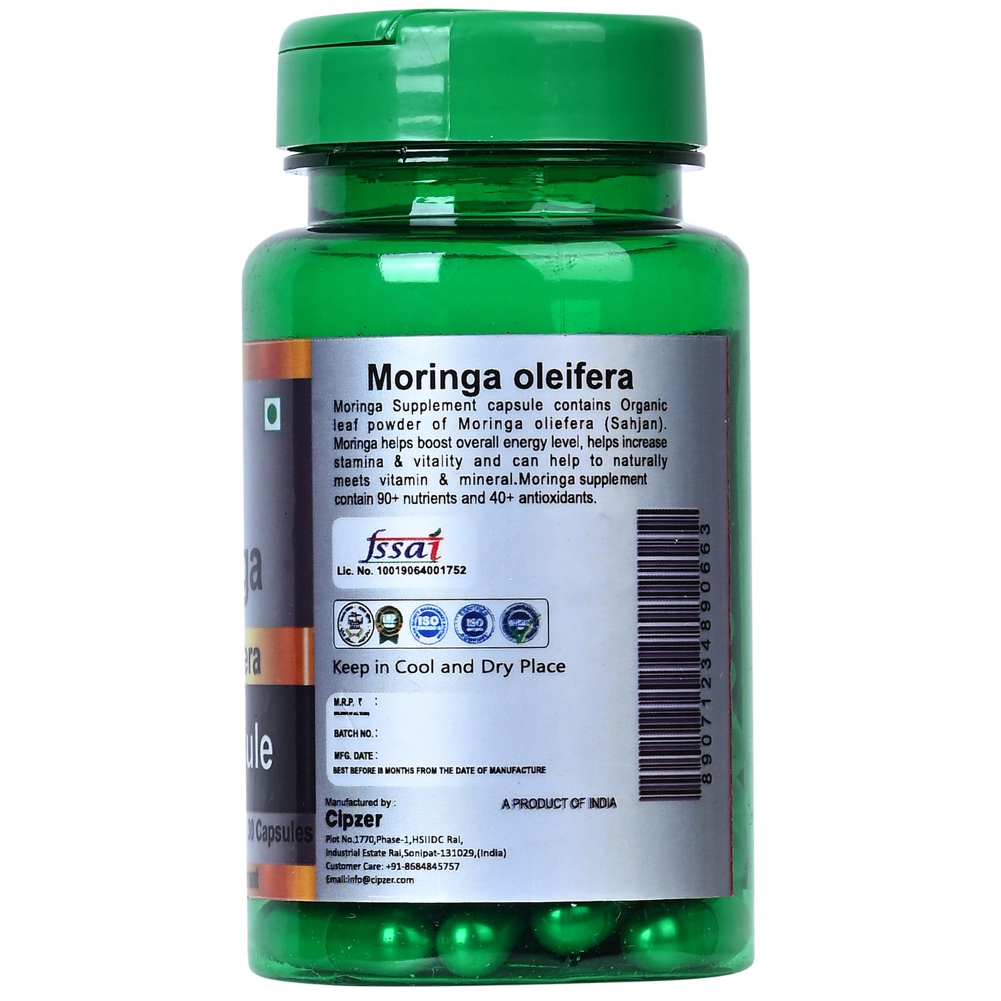 Cipzer Moringa Oleifera Capsule
