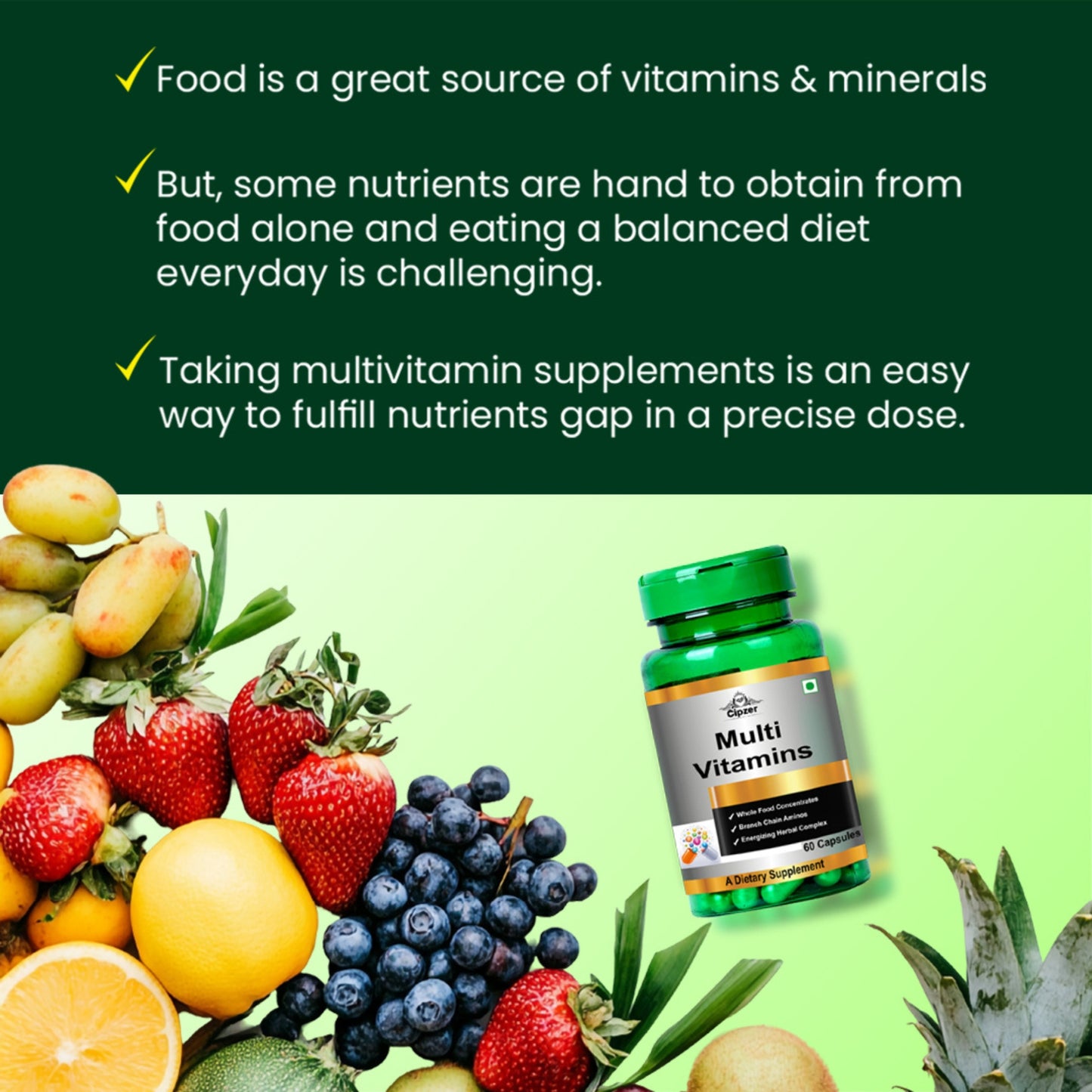 Cipzer Multi Vitamins Capsule