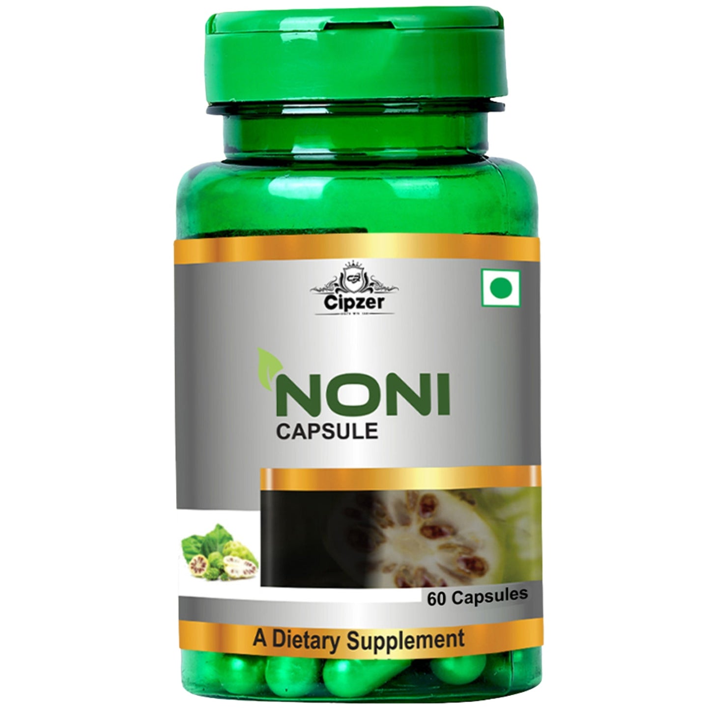 Cipzer Noni Capsules | Boost Immunity, Energy, Joint Health & Overall Wellness Naturally