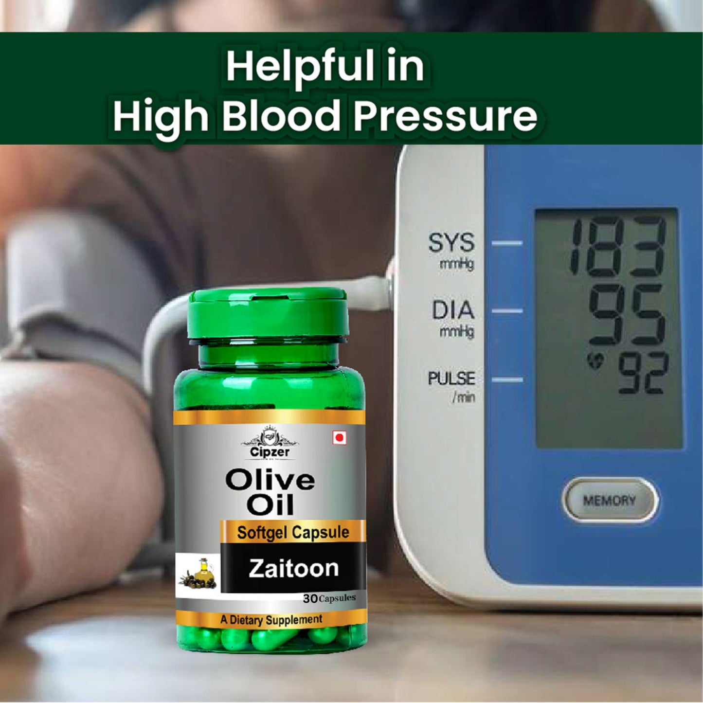 Cipzer Olive Oil Softgel Capsule