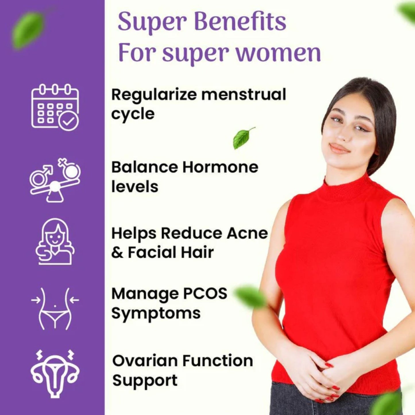 Cipzer Ovarian Cyst Wellness 60 Capsules | Herbal Support for Ovarian Cysts, Hormonal Balance & Fertility