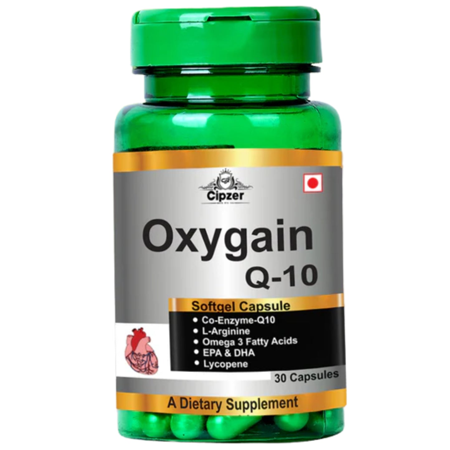 Cipzer Oxygain Q10 Softgel Capsule