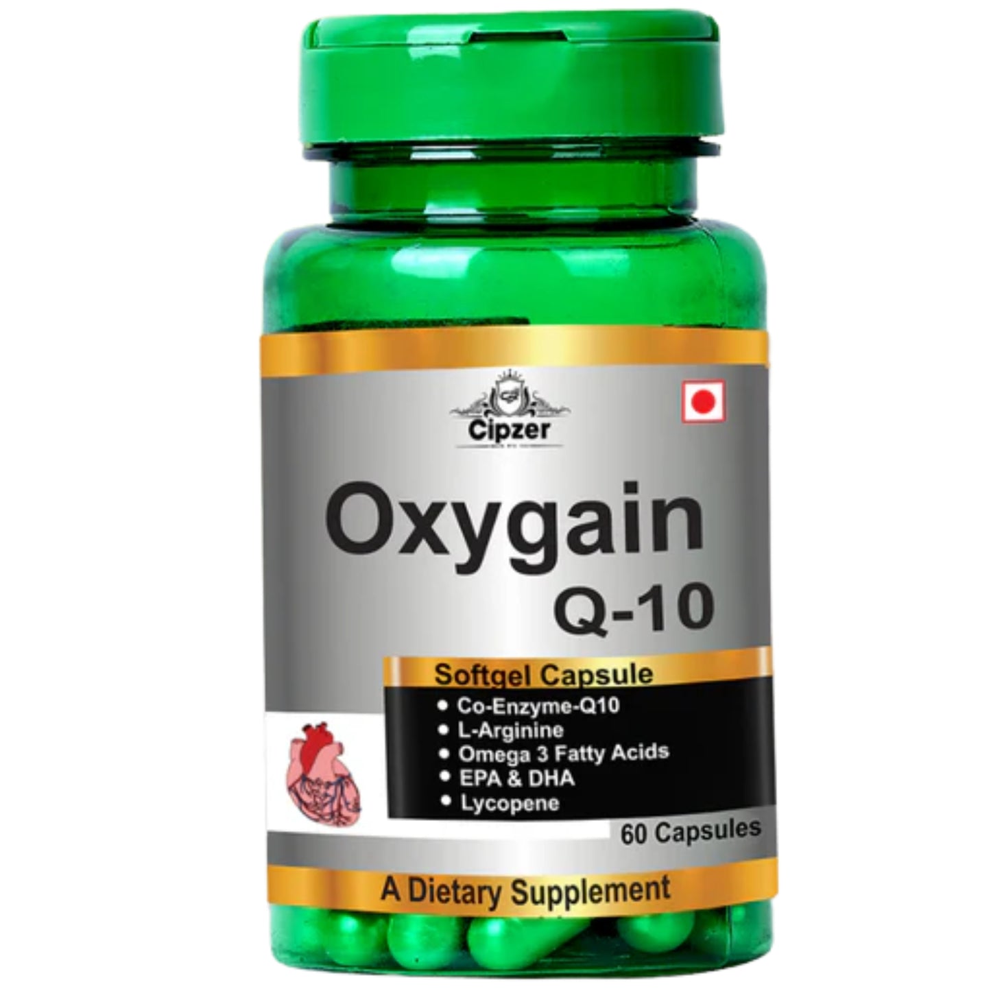 Cipzer Oxygain Q10 Softgel Capsule