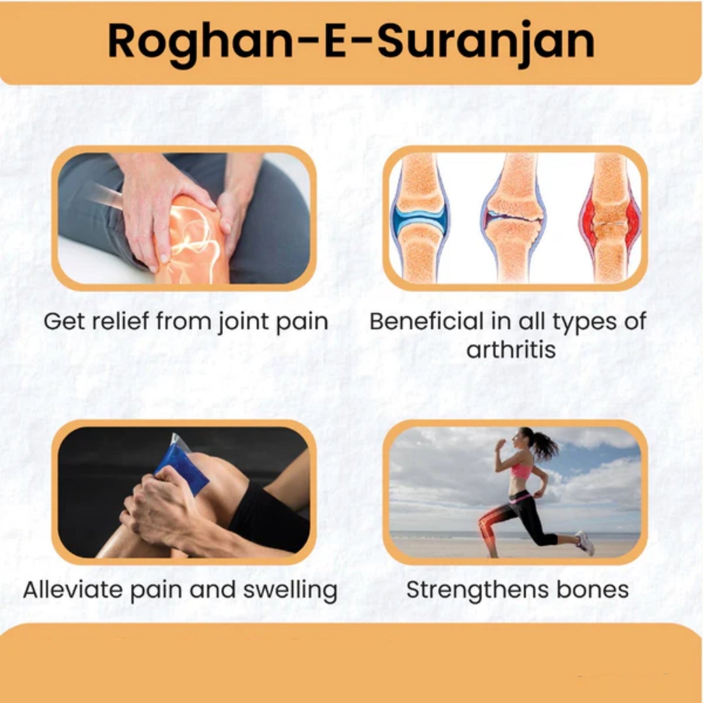 Cipzer Raughan-E-Suranjan 50ML | Herbal Oil for Joint Pain, Swelling, Arthritis & Muscular Relief