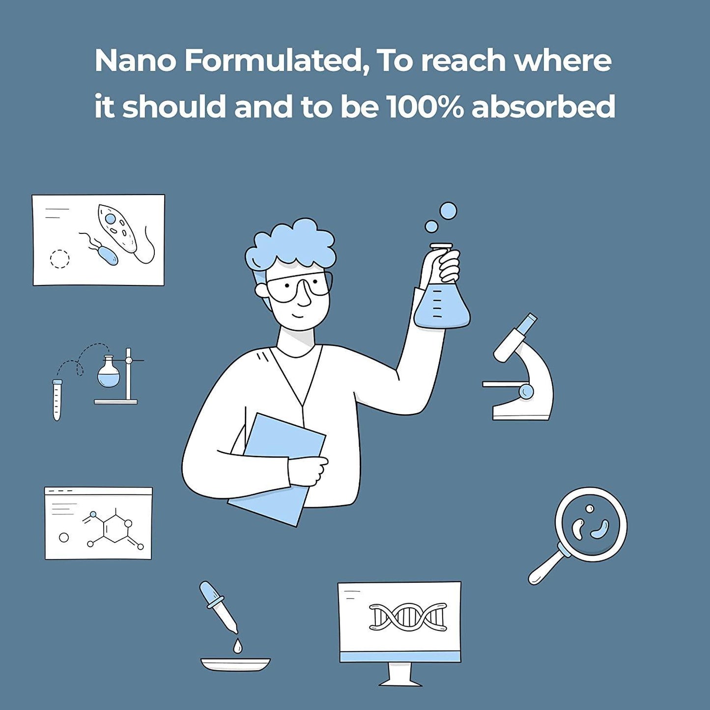 ZEROHARM Holistic Calcium Tablets – High Absorbption Milk-Based Calcium Supplement with Vitamin D3, K2-7, Magnesium, Phosphorous – Supports Bone Strength & Joint Health For Men & Women – 60 Tablets