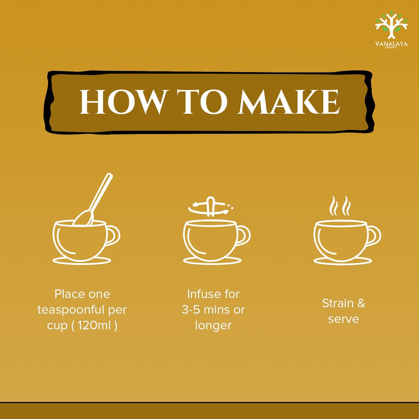 Vanalaya Calming Chamomile Herbal Tea From dried Chamomile Flowers for Sleep