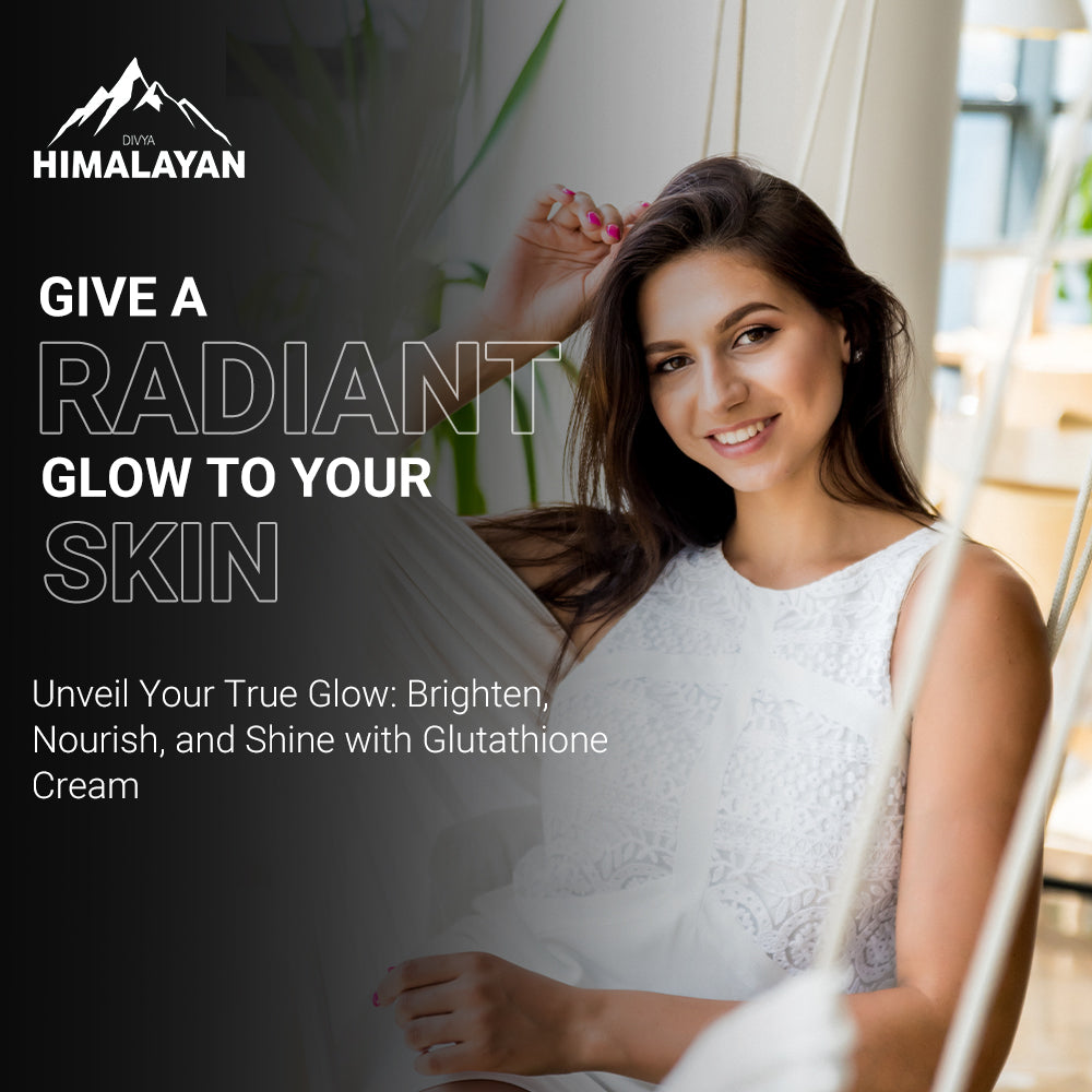 Divya Himalayan Glutathione Face Radiance Cream, 100 GM, With Natural Ingredients, Non-Greasy Formula
