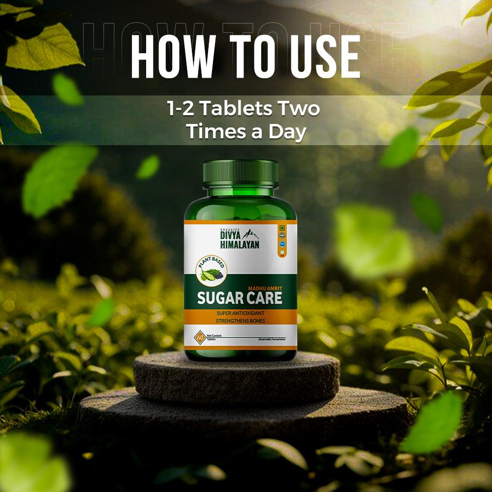 Divya Himalayan Madhu Amrit Sugar Care Capsule - 60 Capsules