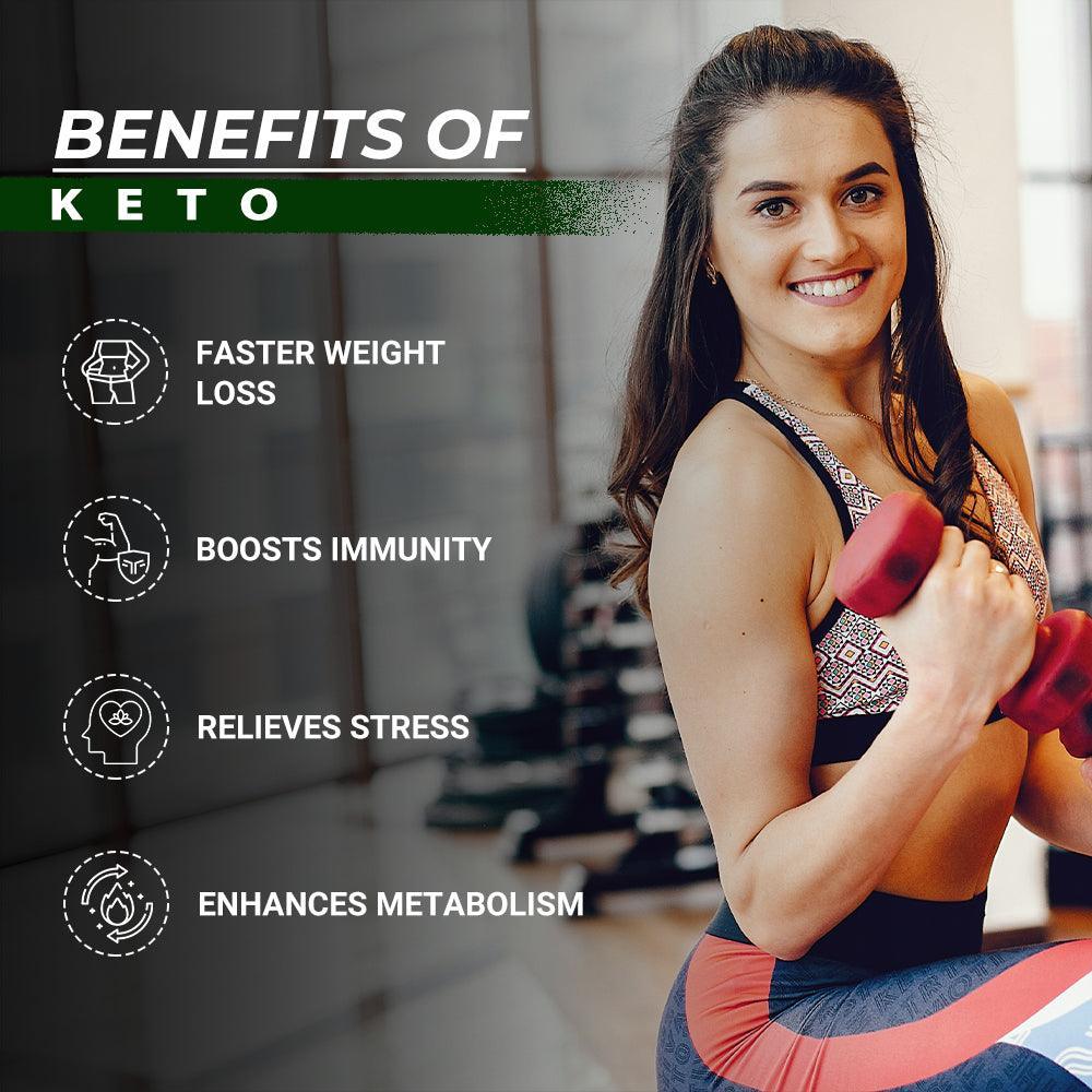 Divya Himalayan Keto Tablets for Weight Management Natural & Advanced Fat Burner Supplement 800 MG, 60 Tablets