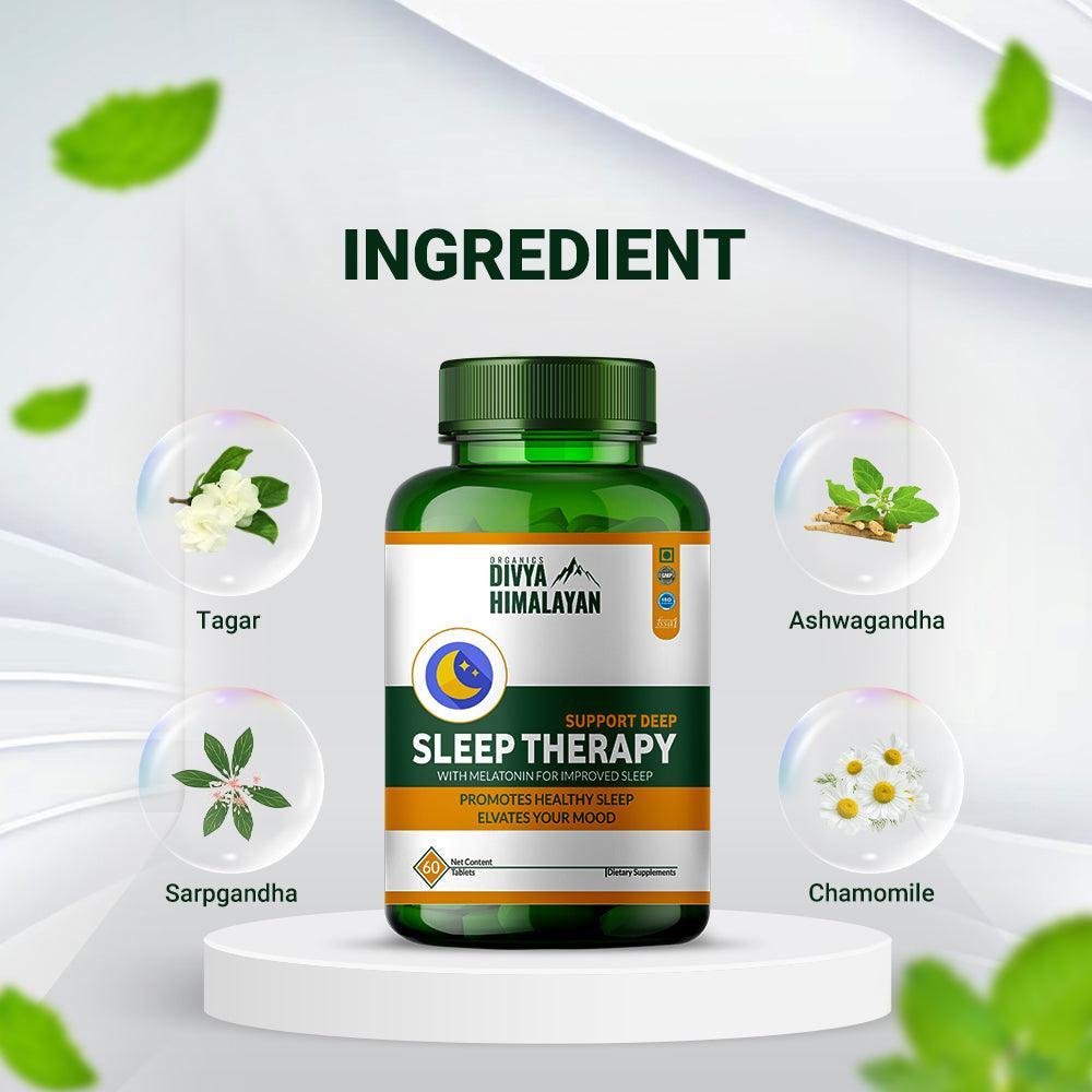 Divya Himalayan Deep Sleep Therapy Tablet - 60 Tablets