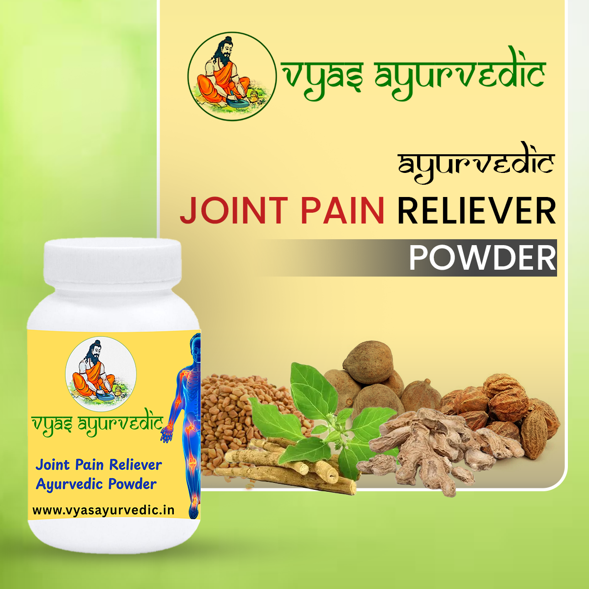 Vyas Ayurvedic Joint Pain Reliever Ayurvedic Powder