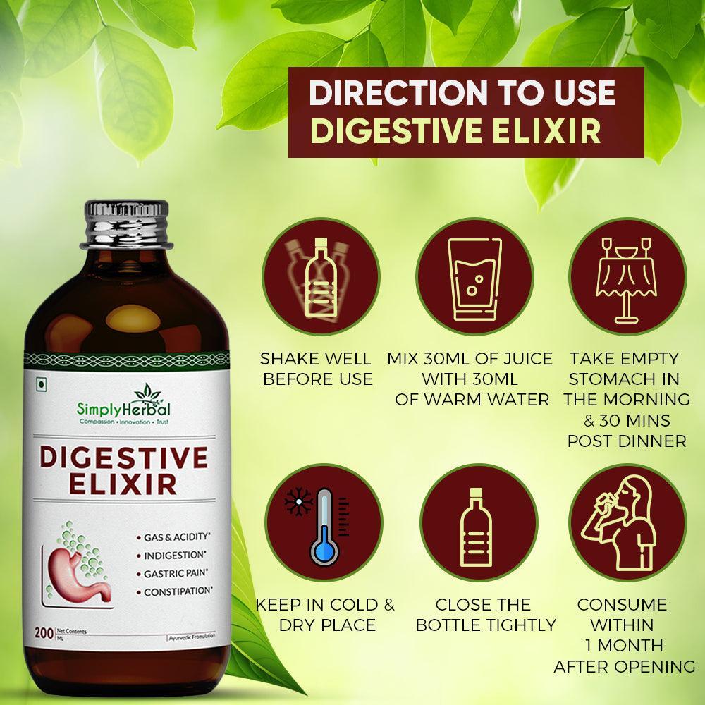 Simply Herbal Digestive Elixir (200ml each)
