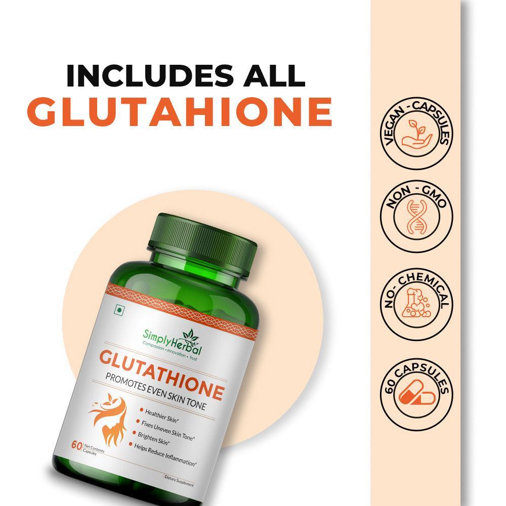 Simply Herbal L Glutathione Capsules