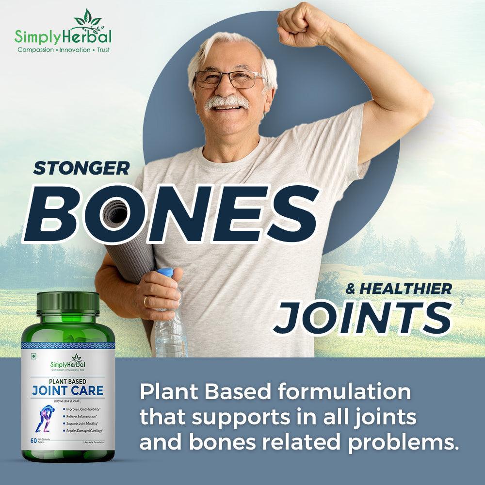Simply Herbal Plant-Based Joint Care Tablets for Joint Support