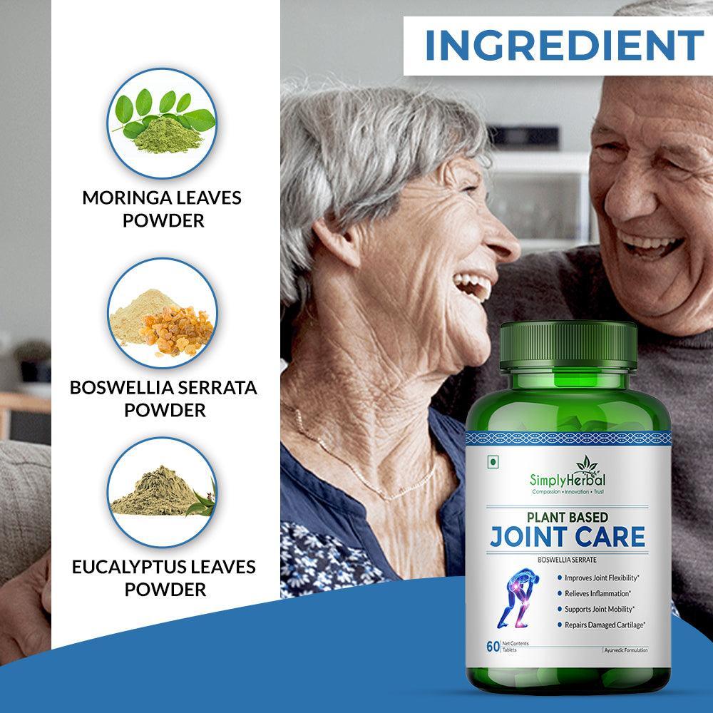 Simply Herbal Plant-Based Joint Care Tablets for Joint Support