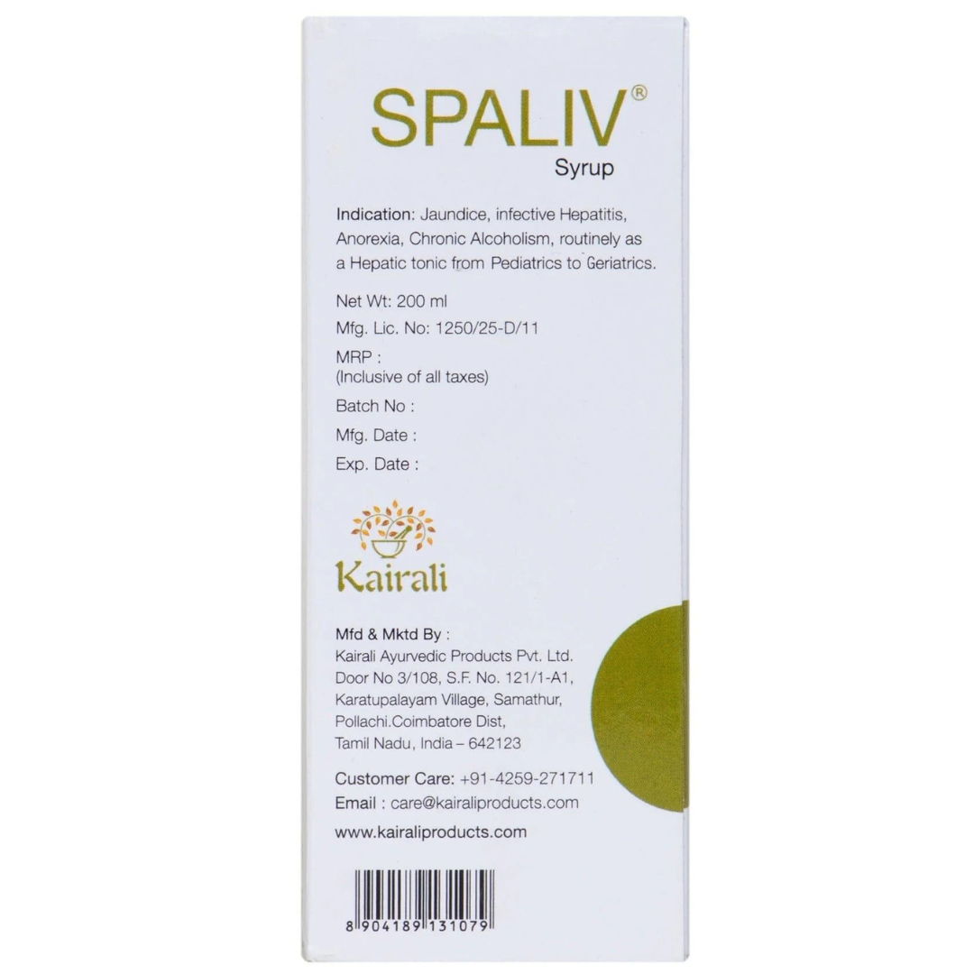 Kairali Spaliv Syrup (200ml)