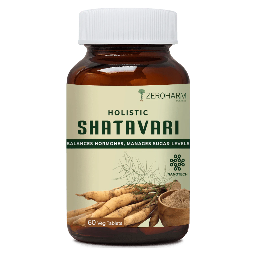 ZEROHARM Holistic Shatavari Tablet