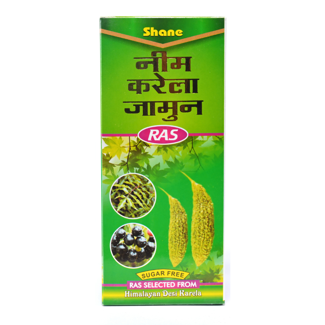 Shane Neem Karela Jamun Ras Sugar Free - 100ml